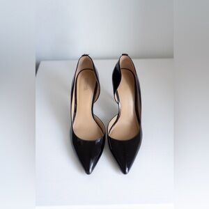 MICHAEL Michael Kors Nathalie Flex High Pump | Black Patent Leather | Size 8.5